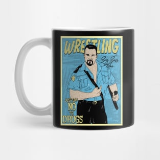 Big Boss Man Pro Wrestling // Just Say No To Drugs Mug